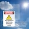 Signmission GHS Hazardous Material Danger Sign, Plastic, 7in W x 10in L, 2PK OS-2PACK-DS-P-710-V-2024 - alternate 4